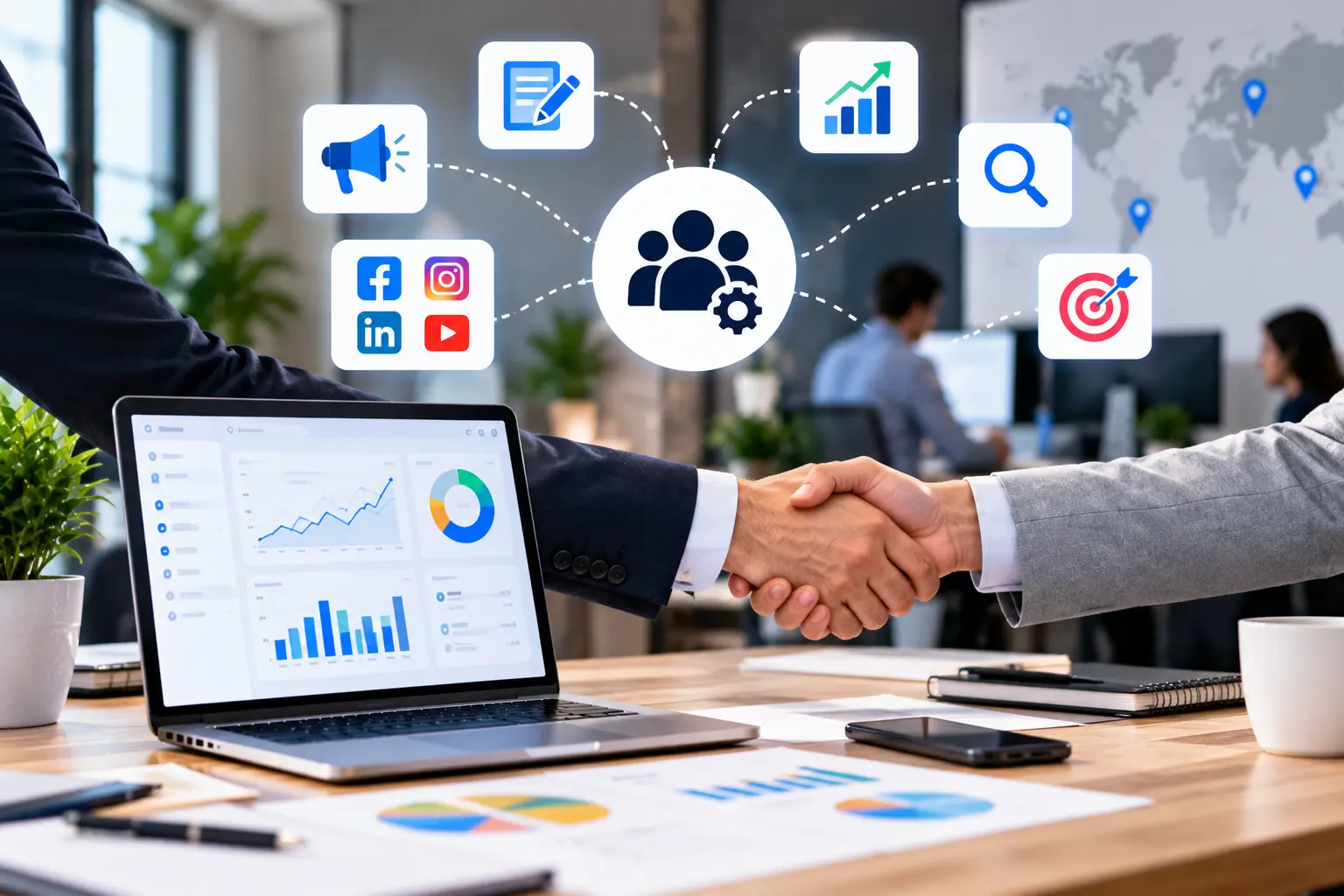 White label agency partnership with digital marketing delivery, reporting and campaign support