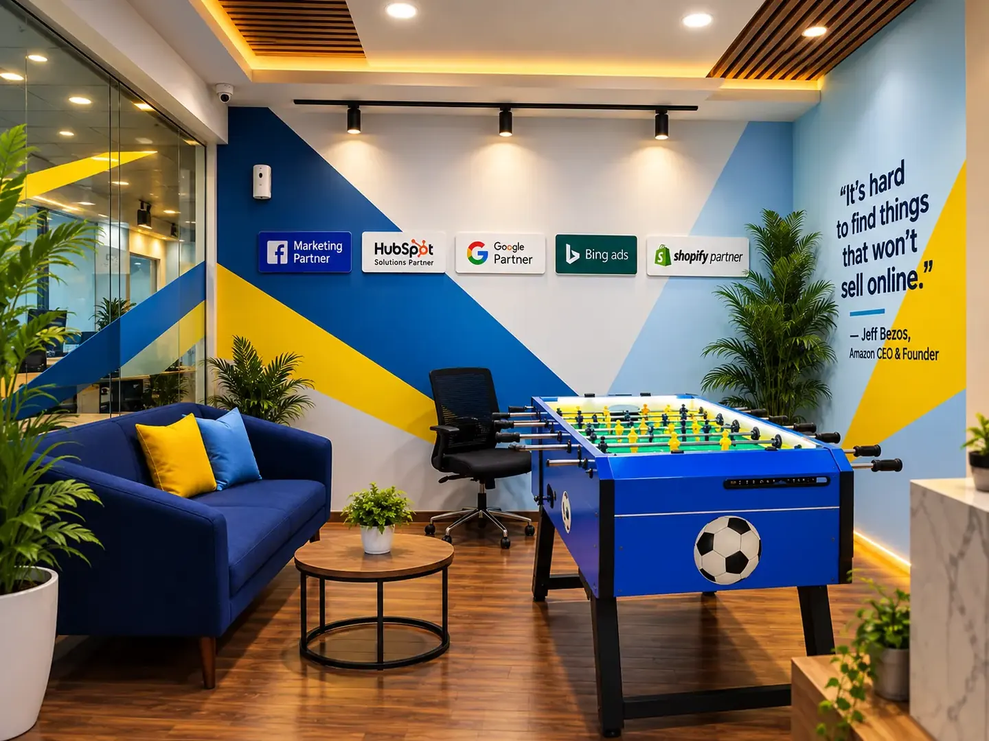Fecto Digital team lounge