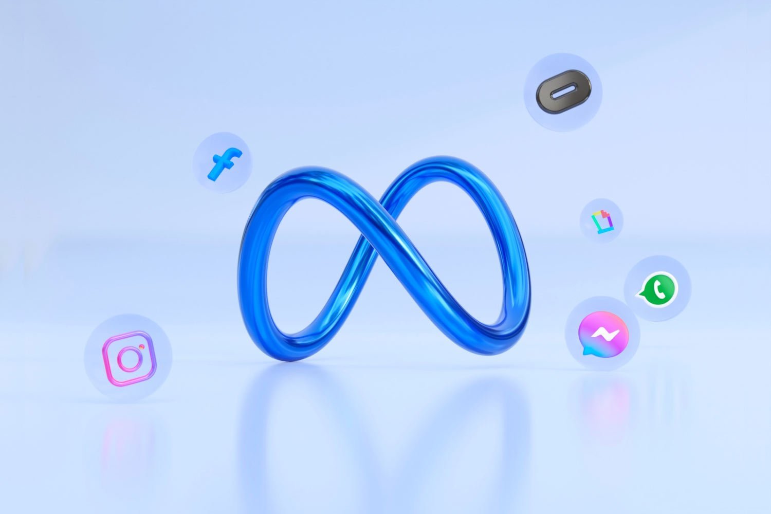 Meta's interconnected apps, infinite potential.