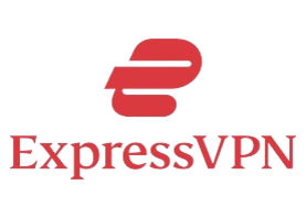 ExpressVPN logo with red stylized 'e'